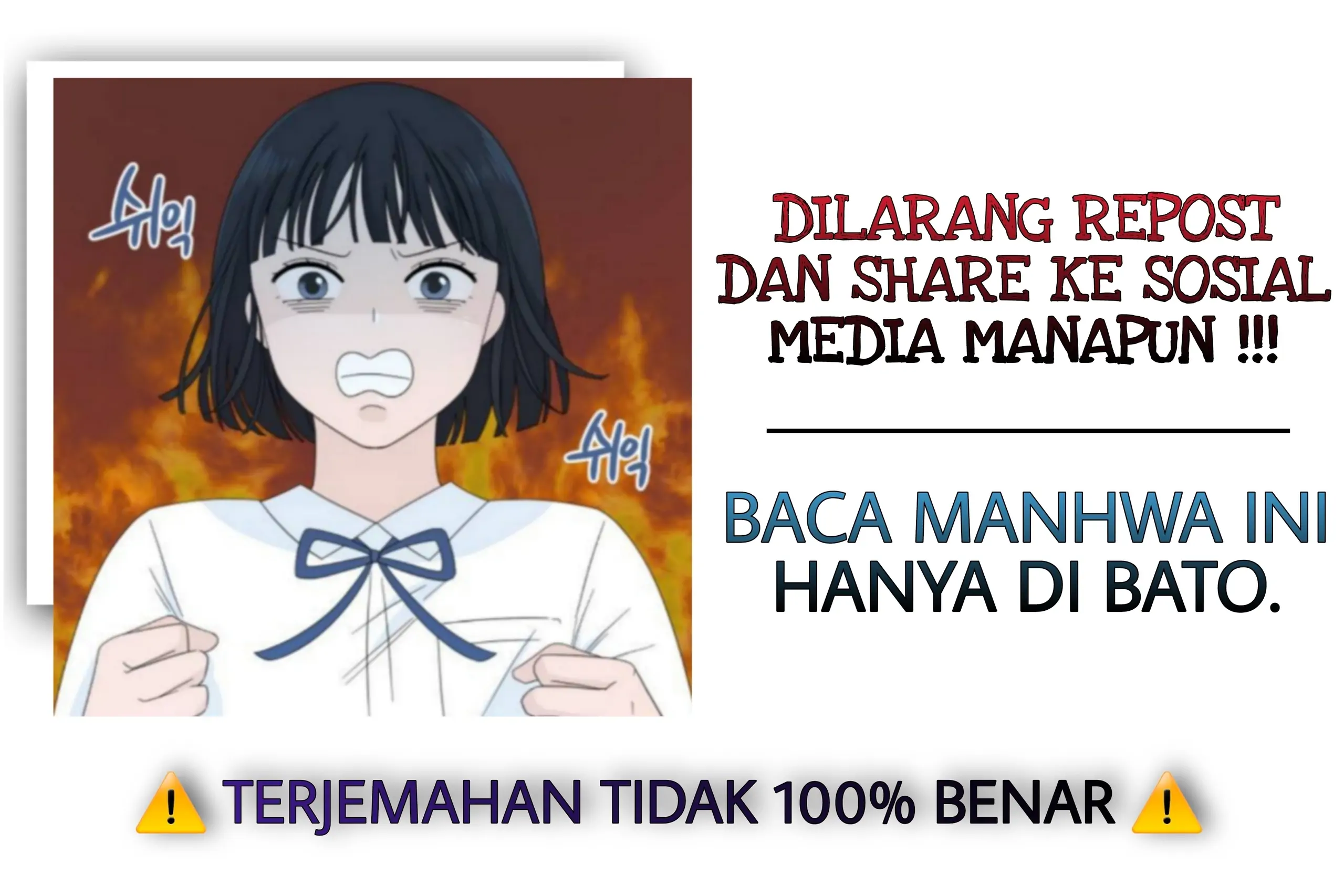 WARNING : PARA PEMERAN UTAMA SUDAH BUCIN HATI2 DALAM MEMBACA TAKUT KENA VIRUS BUCIN-Chapter 32